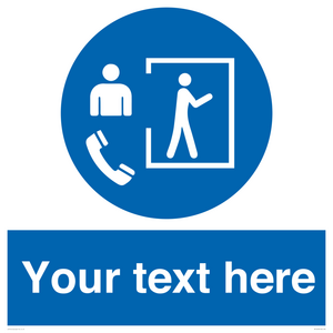 Custom Mandatory: Entry only with supervisor outside